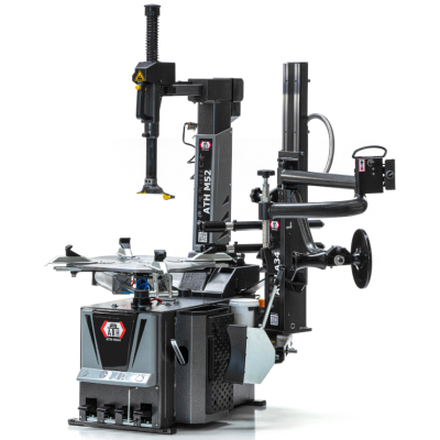 ATH M52 + A34 Assist Arm Tyre Changer – Heavy-Duty Tilt-Back Machine for Run-Flat & UHP Tyres (14"–26")