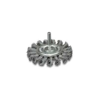 Twist Knot Wire Brush 6mmØ Shank